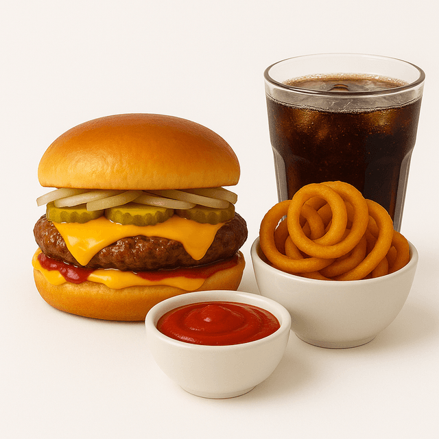 Menu Cheeseburger 1️⃣